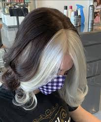 Pin By Mike On Dyed Or Bleached Bangs 09 In 2020 Dyed Bangs Long Hair Styles Hair Styles