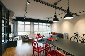 Costa Ris Www Facebook Com Uberdesignhouse Industrial Home Concrete Brick Raw Studio Loft Small House Decorating Rustic Track Lighting Track Lighting
