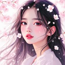 Free Blossom Dream Portrait Image