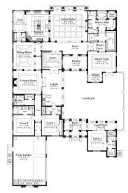 Mezzina House Plan Courtyard House Plans House Flooring U Shaped House Plans