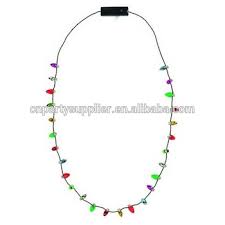 Christmas Party Flashing Light Bulbs Necklace Buy Flashing Christmas Light Necklace Light Up Christmas Necklace Led Christmas Light Necklace Product On Alibaba Com