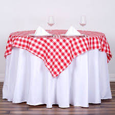 Black And White Checkered Tablecloth Walmart Balsacircle 54 X 54 Square Gingham Checkered Polyester Tablecloth For Garden Party Wedding Reception Catering Dining Table Linens Walmart Com Table Cloth Table Overlays Plaid Tablecloth