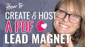 How To Create PDF Lead Magnet and Host it Online For Your Audience