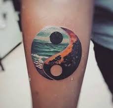 Ying Yang Travel Sun Tattoos Yin Yang Tattoos Tattoos