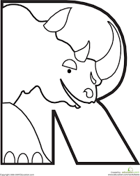 Letter R Coloring Page Animal Alphabet Animal Alphabet Letters Alphabet Coloring Pages