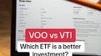 VOO vs VTI - which ETF is a better investment? In this video ...