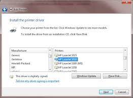 If you have the hp laserjet 1018 printer, you'll also want to install the latest official driver. Solved Hp 1018 Driver Installation Problem Uninstalling W Hp Support Community 1770333