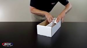 Program that allows sports card collectors, hobbyists, dealers. Bcw Shoe Storage Box Youtube