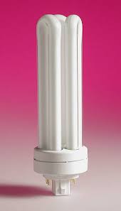 Tube has on both ends two electrodes faced with barium. 42w 4 Pin Triple Cfl Lamp Gx24q 4 Cool White Crompton Clte42scw
