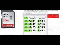 The write speed, although not directly stated, retains the same class 10 rating, meaning the card can sustain at least 10mb/s. Unpack Writing Reading Speed Test Sandisk Sd Card Class10 16gb 80mb S Tf Card For Camera Youtube