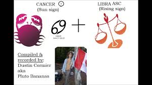 Cancer rising person will take on many of the traditional cancer traits. Sun In Cancer Libra Asc Rising Sign Youtube