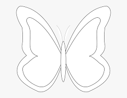 Free download transparent png images for personal projects and design needs. Transparent Simple Butterfly Outline Clipart White Butterfly Clip Art Hd Png Download Kindpng