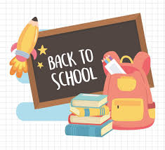 Desenho de volta as aulas para colorir. Volta As Aulas Mochila Com Livros De Lousa E Lapis De Cor Desenho Educacional 1836506 Vetor No Vecteezy