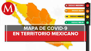 Se acomoda la totalidad de casos activos en las colonias para dividirse en 5 partes iguales. Semaforo De Covid 19 En Mexico Situacion Actual 12 25 De Octubre