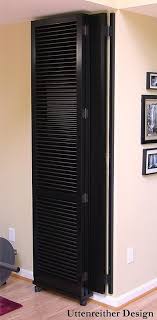 Folded Room Divider Attached And Hinged To The Wall Bedroom Divider Room Divider Doors Room Divider Walls