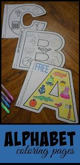 Abc printable bracelets perfect for a letter of the week approach. Free Printable Alphabet Coloring Pages Homeschool Giveaways