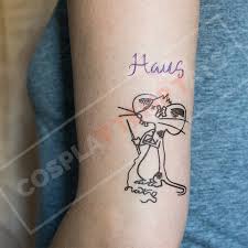 99 ($1.25/count) join prime to save $1.00 on this item. Lady Gaga Haus Mouse Temporary Tattoo Going As Your Favorite Celeb This Halloween These Temporary Tattoos Will Help Popsugar Beauty Photo 17