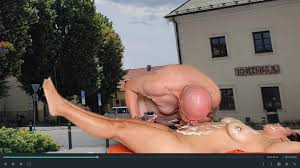 Hot Sex in a Public Square with Adamandeve and Lupo: Colombian Blowjob Porn