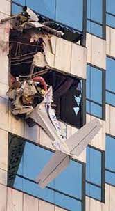 A small plane crashes into a texas building that houses irs offices. Teenage Flies Stolen Plane Into Florida Skyscraper Teesside Live
