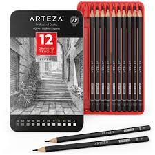 This complete professional sketch pencil set has everything you need for your drawings. Professional Drawing Pencils Pack Of 12 Arteza