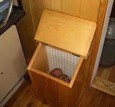 Free Potato Bin Plans - How To Make A Vegetable Storage Bin | Vegetable  Storage Bin, Diy Vegetable Storage Bin, Potato Bin