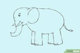 Ayah bunda, kegiatan mewarnai gambar bersama anak merupakan aktifitas yang menyenangkan, ya. 4 Cara Untuk Menggambar Gajah Wikihow