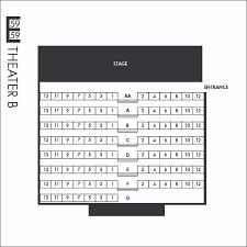 59e59 Theater B Seating Chart