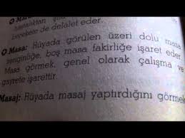 Ruyada Masa Gormek Youtube