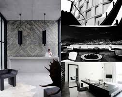 Modern Hotel Lobby Interior Design Black And White Shades Hotel Lobby Interior Design Modern Hotel Lobby Hotel Lobby Design