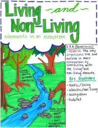 Relationship Between Biotic And Abiotic Factors In An Ecosystem This Living And Non Living Elements Poster Is Designed To Aide Students In Understanding That There Are Many Things That Classroom Helpers Abiotic Life Science