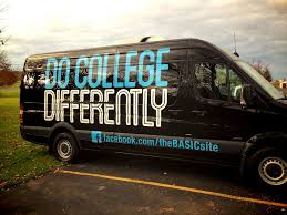 Van Graphics Basic College Ministries Van Graphic College