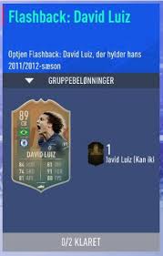 90 david luiz cb 83 pac. Re Release Af Flashback David Luiz Fifa Lounge Danmark Facebook