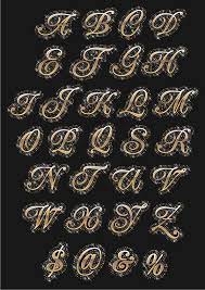 Choose from 155 drawing of the fancy letter y stock illustrations from istock. Fancy Golden Alphabet Letters Free Vector Download In Cdr Cdr Format For Free Download
