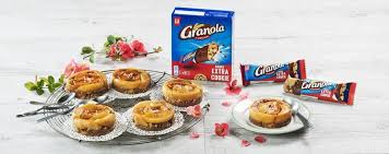 Des Mini Tartes Tatin Avec Les Biscuits Granola Barres Extra Cookie Recette Cookies Et Biscuits Mini Tarte Tatin Tarte