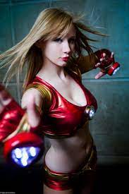 Rinkya on X: Avengers Cosplay: Sexy Iron Man Power Girl  t.coaqIWTv8lTk  X