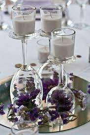 Color Inspiration Purple Wedding Ideas For A Regal Event Modwedding Wedding Centerpieces Diy Dark Purple Wedding Wedding Table Centerpieces