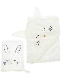 ensemble cape de bain et gant assorti lapin blanc bebe fille kiabi filles bebe cape de bain bebe cape de bain