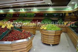 Merkez Grup Adli Kullanicinin Manav Reyonu Panosundaki Pin Meyve Sebzeler Display