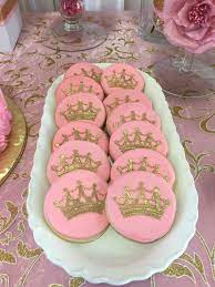 Pink And Gold Baby Shower Baby Shower Party Ideas Photo 1 Of 7 Baby Shower Princess Shower Cakes Baby Shower Cakes