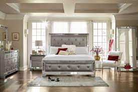 Lavish Life Showcase Your Love For The Finer Things With The Uniquely Styled Angelina King Bed Sheer Eleganc Furniture Glass Bedroom Furniture City Furniture