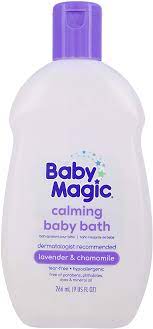 Ideally, you should choose a baby wash or bubble bath that specifies 100% natural ingredients; Amazon Com Baby Magic Calming Baby Bath 9oz Lavender Chamomile Tear Free Free Of Parabens Phthalates Sulfates And Dyes Everything Else