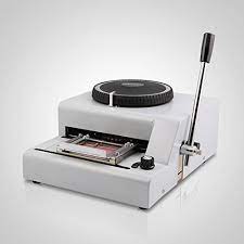 Here we are going to show you some of the process equipments for sale that featured by our reliable suppliers and manufacturers, such as credit card making machine. Sanvn 72 Character Embosser Embossing Machine Manual 72 Code Pvc Card Making Printing Tools Vip Id Club Credit Card Heavy Duty Buy Online In Bahamas At Bahamas Desertcart Com Productid 11606402