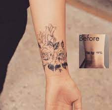 Amazing Tattoo Cover Up By Tattooist Grain Pinterest Prncessxo Cover Tattoo Wrist Tattoo Cover Up Tattoo Wrist Cover Up