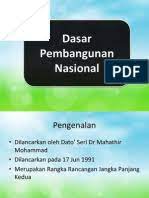 Walau bagaimanapun, fokusnya hampir serupa dengan deb y.a.b. Dasar Pembangunan Nasional