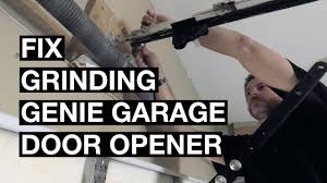 Genie model 4124 garage door opener. Fix Genie Garage Door Opener Screw Drive Repair Carriage Broken Youtube