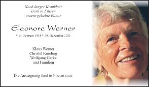 Erinnerung an Eleonore Werner