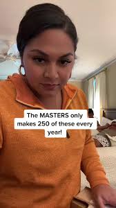 Definately a collectors item!! 💚💛⛳️ #themasters #augusta #putter #golf  #golftiktok #augustanational #collectorsitem #unique