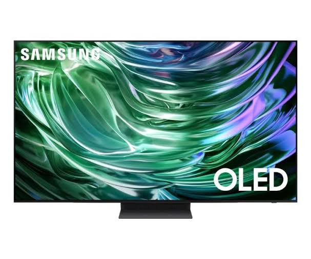 A premium 65-inch television utilizing self-lit pixel technology for maximum contrast performance, AI generated