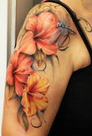 4444 hibiskus tattoos von tattoo bewertung de : Hibiscus Hibiscus Tattoo Hibiscus Flower Tattoos Custom Fake Tattoos