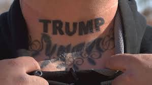 Jul 16, 2021 · cook county health (cch) will be offering the johnson & johnson vaccine to adults who are 18 and older at the chicago tattoo arts convention this weekend from july 16 through july 18 in rosemont. This Is Who I Am Lubbock Man Gets Trump Neck Tattoo